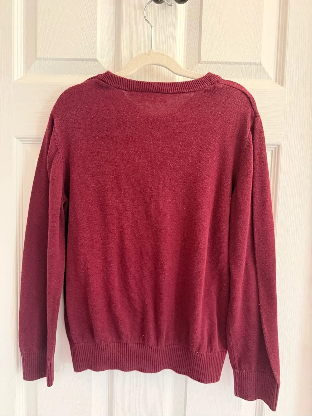 The Children's Place Burgundy V-Neck Sweater